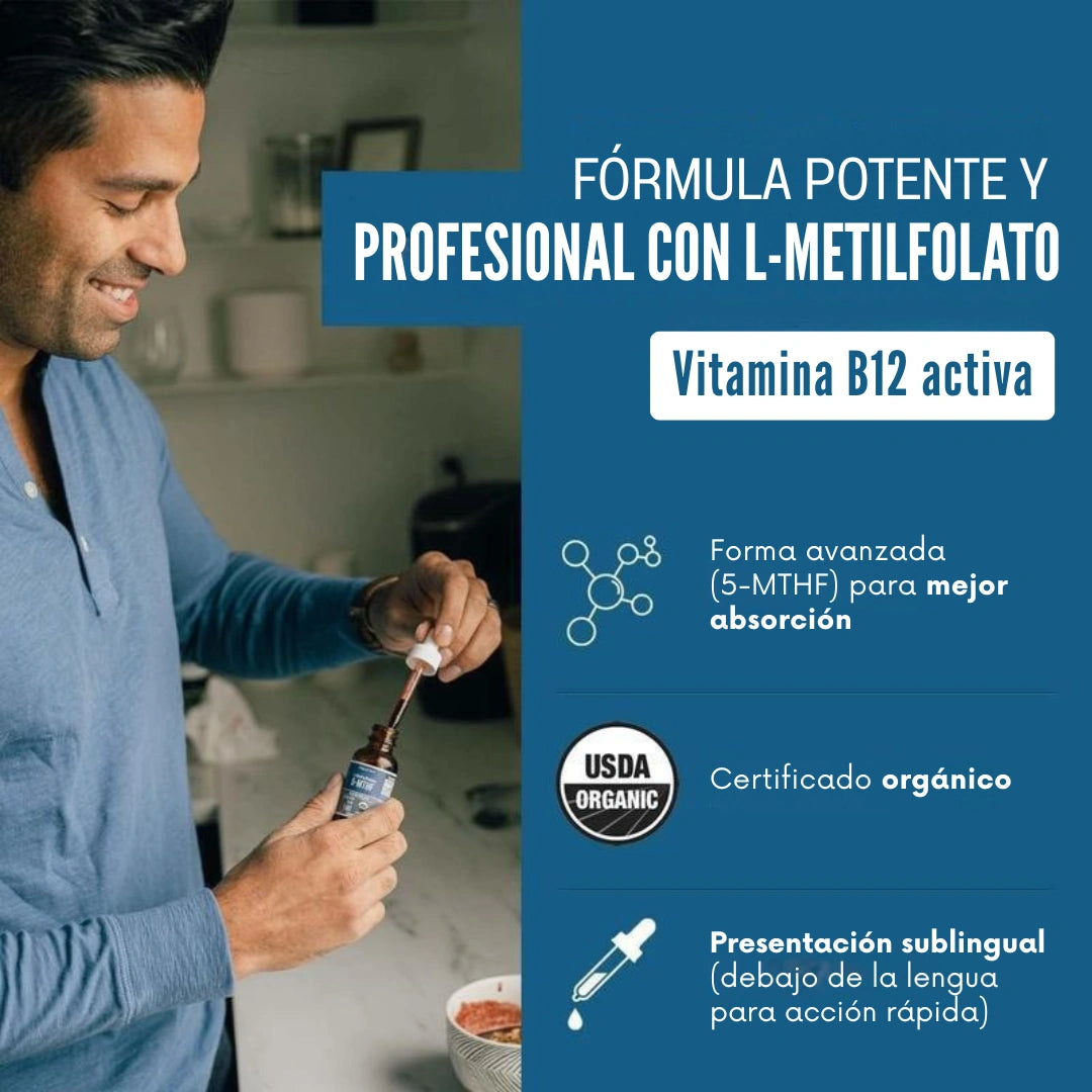 METILFOLATO - SUPLEMENTO DE FOLATO ACTIVO