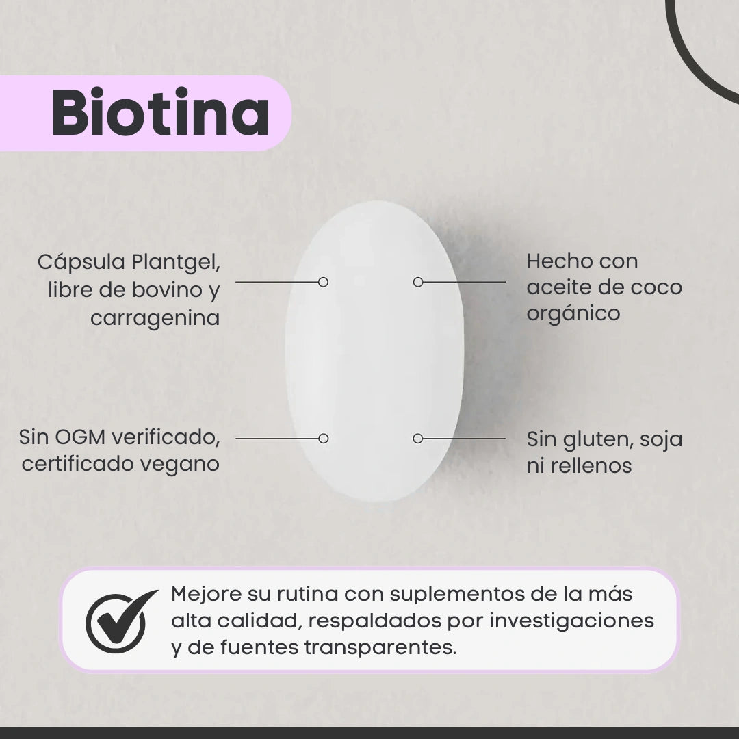 SUPLEMENTO DE BIOTINA - SPORT RESEARCH