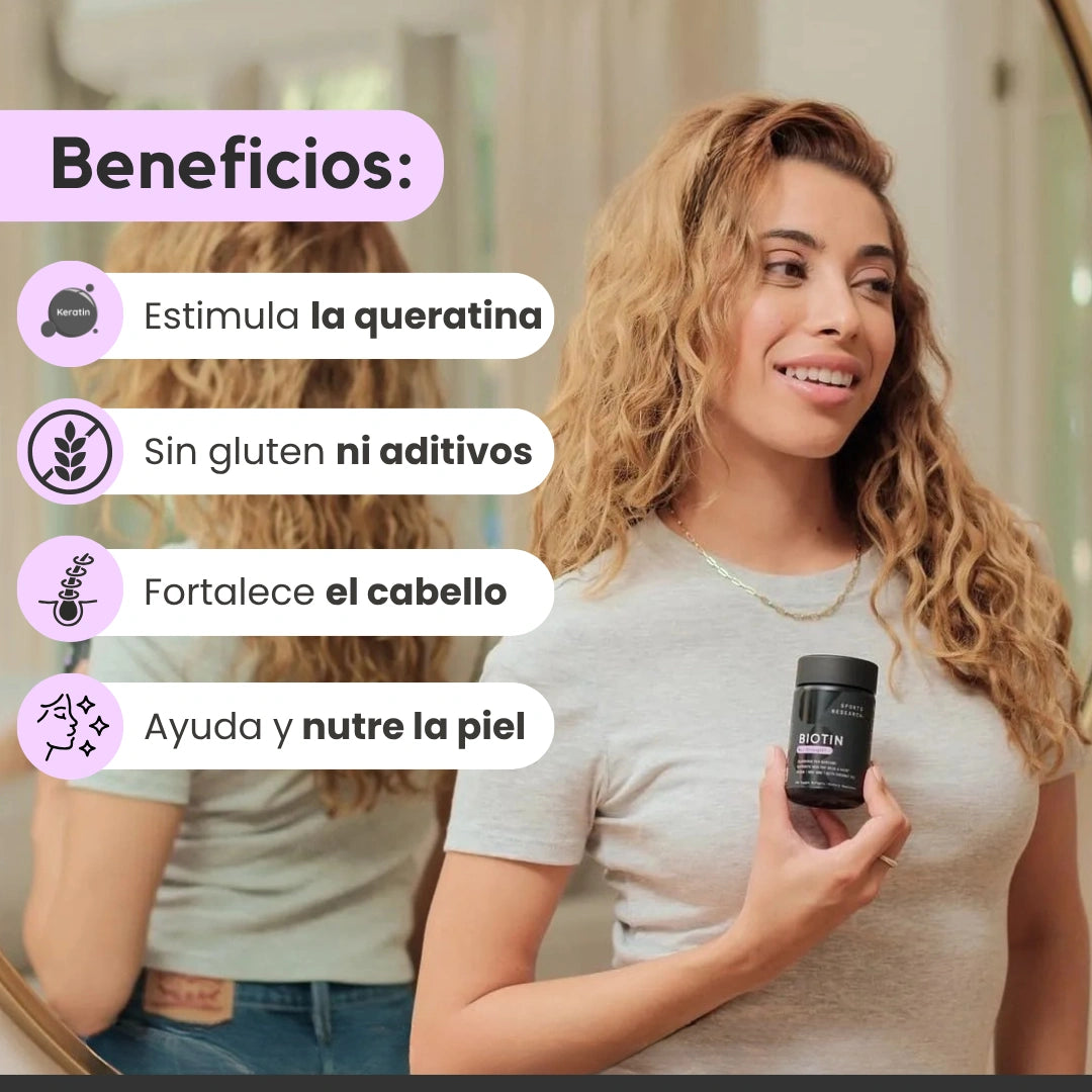 SUPLEMENTO DE BIOTINA - SPORT RESEARCH