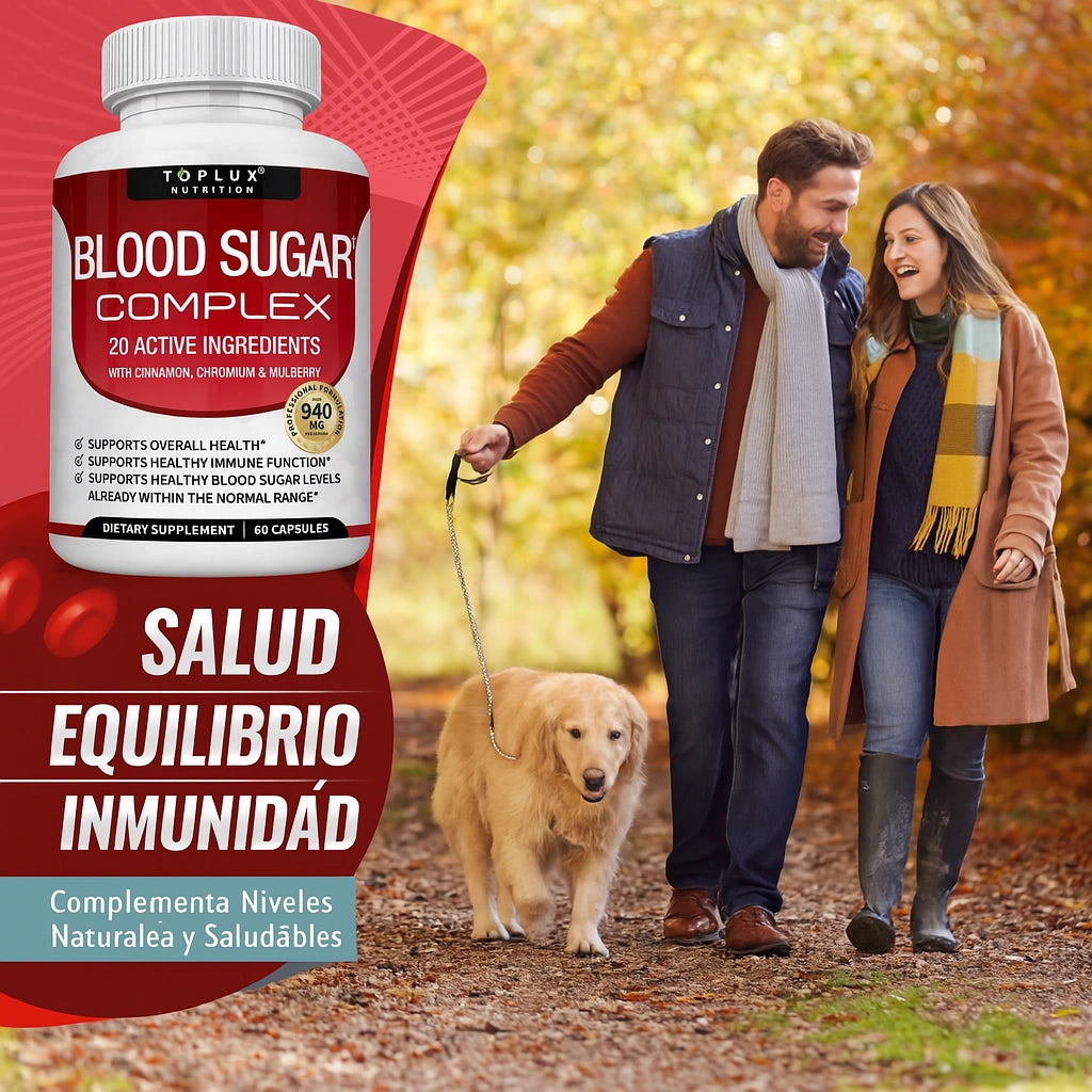 BLOOD SUGAR COMPLEX - CONTROLA EL AZÚCAR EN SANGRE