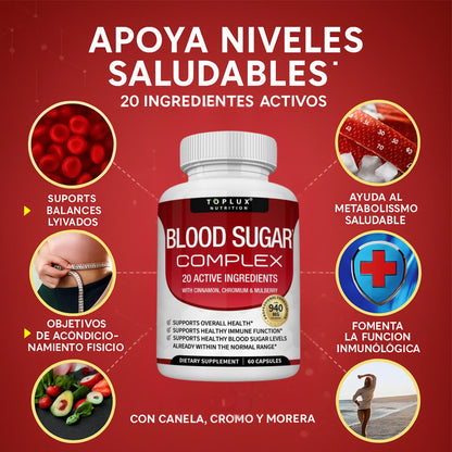 BLOOD SUGAR COMPLEX - CONTROLA EL AZÚCAR EN SANGRE