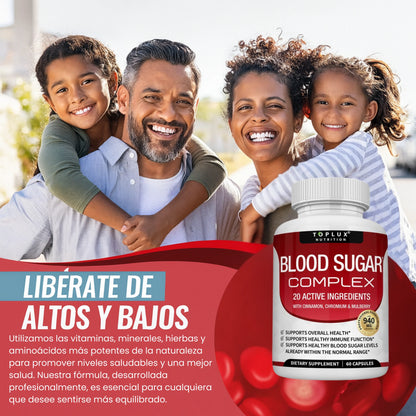 BLOOD SUGAR COMPLEX - CONTROLA EL AZÚCAR EN SANGRE
